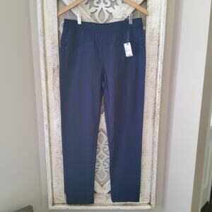 Dash Women's Size Small Pull On Elastic Waist Rip Knit Jeggings in Blue